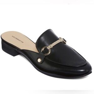 Liz Claiborne Black LC Haley Slide Mule. Sz 8